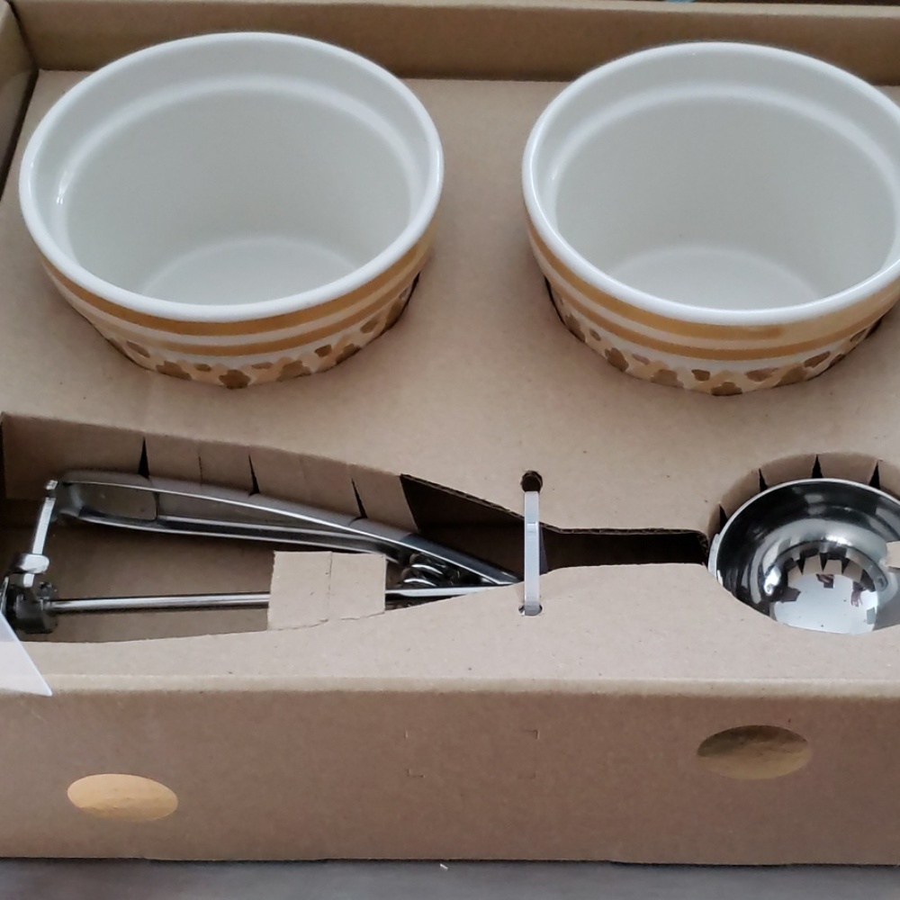 Kate Spade Lenox Ice Cream Bowls